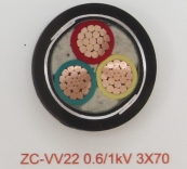 毕节ZC-VV22 0.6/1kV 3X70