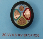 穆棱ZC-VV 0.6/1kV 3X70+1X35
